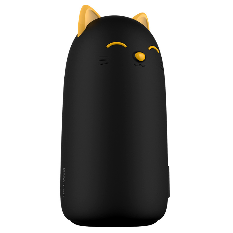 亿觅(emie)创意萌猫系列迷你充电宝/移动电源 10000毫安 时尚/可爱/卖萌便携充电宝 黑色