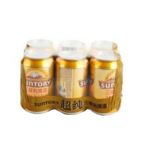 三得利啤酒(Suntory)超纯 330ml*6罐