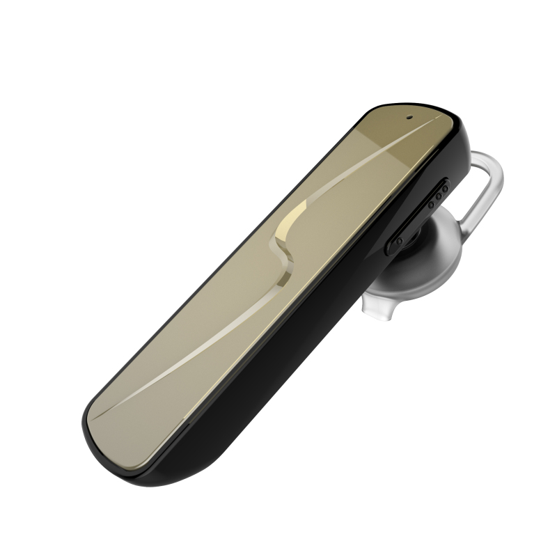 罗凡尼A8无线蓝牙耳机4.1商务耳塞挂耳式手机通用型运动金色