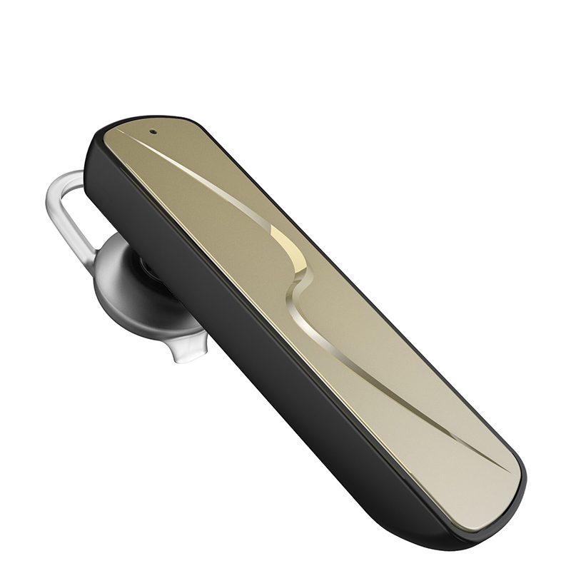 罗凡尼A8无线蓝牙耳机4.1商务耳塞挂耳式手机通用型运动金色