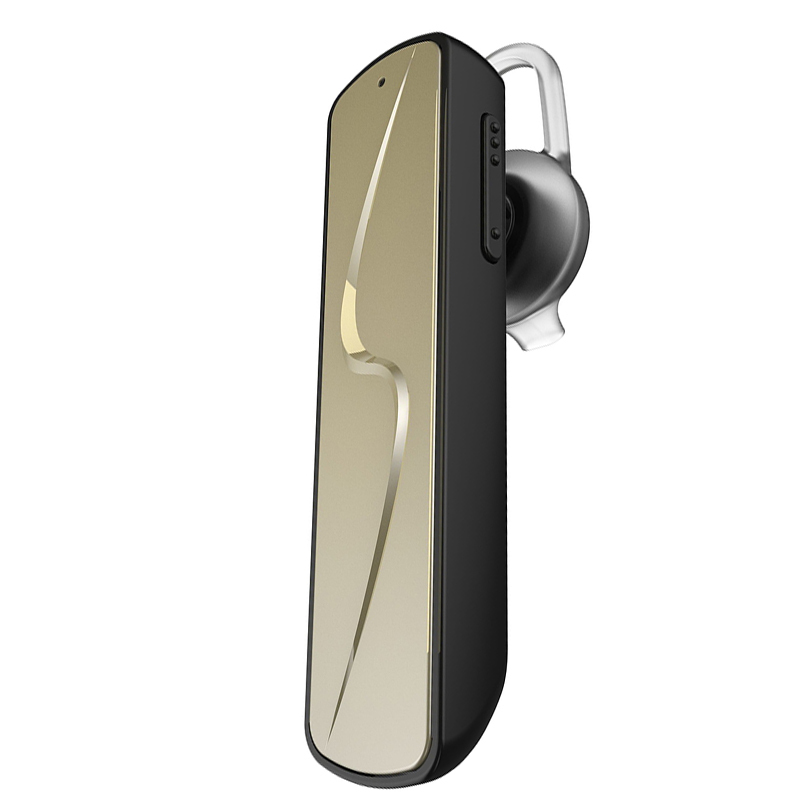 罗凡尼A8无线蓝牙耳机4.1商务耳塞挂耳式手机通用型运动金色