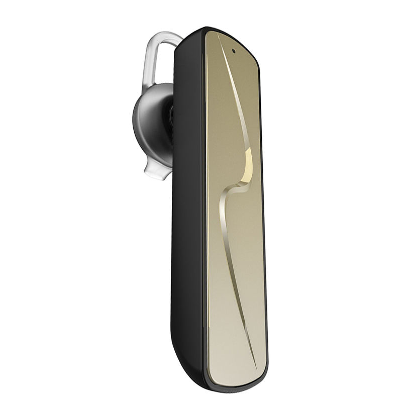 罗凡尼A8无线蓝牙耳机4.1商务耳塞挂耳式手机通用型运动金色