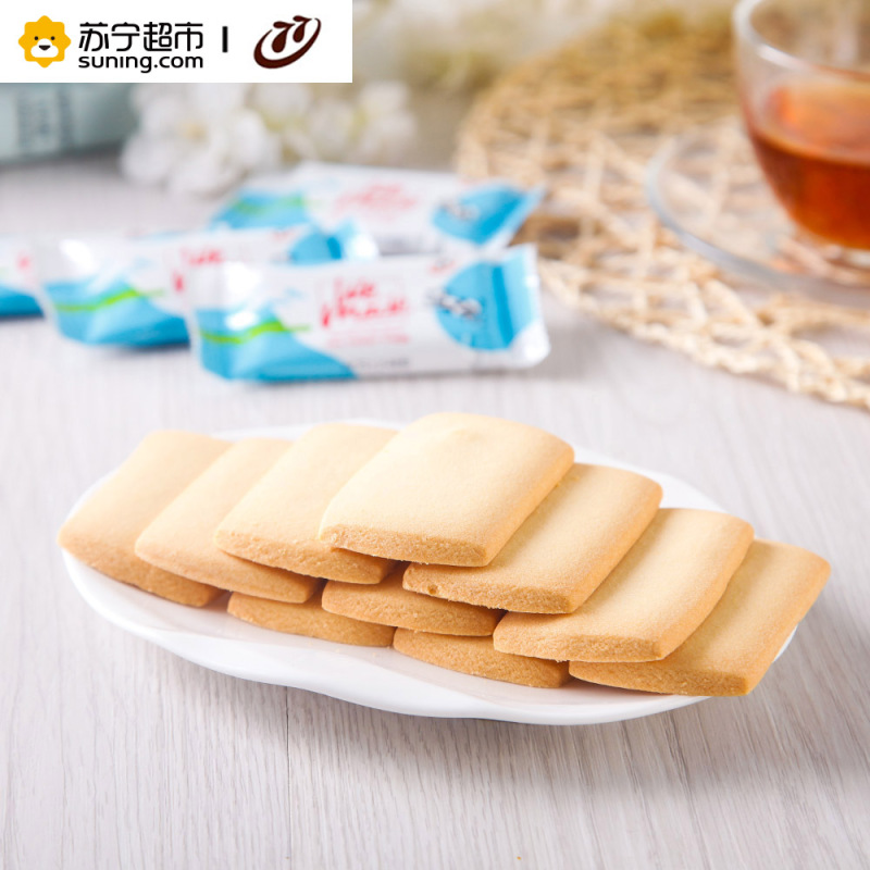 77牛乳饼干120g 中国台湾 休闲零食 浓浓牛乳味