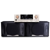 索爱 CK-M2卡拉OK音箱唱K歌家用功放音响套装专业会议卡包KTV音响 CK-M2音箱一对