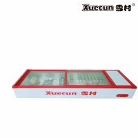 雪村(Xuecun) 2.1米 商用卧式冰柜 新款平台柜 海鲜柜冷藏冷冻转换柜 展示柜 商用冷柜WSC2.1QK