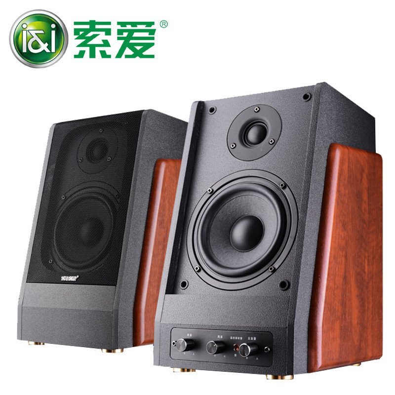 索爱 SA-K20台式多媒体蓝牙音箱 2.0电脑音响低音炮有源电视笔记