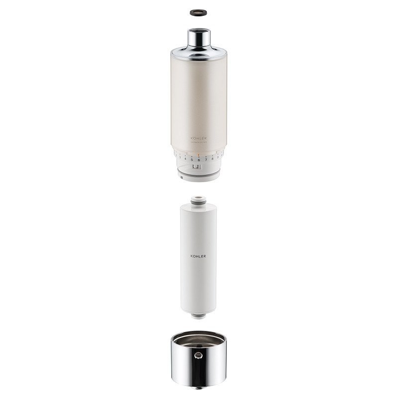 科勒随心雨 淋浴净化器花洒过滤器净水器家用R72914T-CP