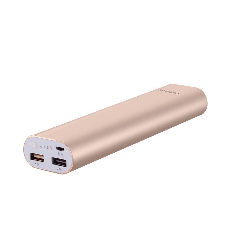 Coolpad/酷派 正品10000毫安金属充电宝 手机通用便携移动电源金色