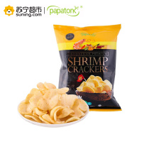 Papatonk啪啪通虾片 咖喱鸡味 150g/袋 印尼进口