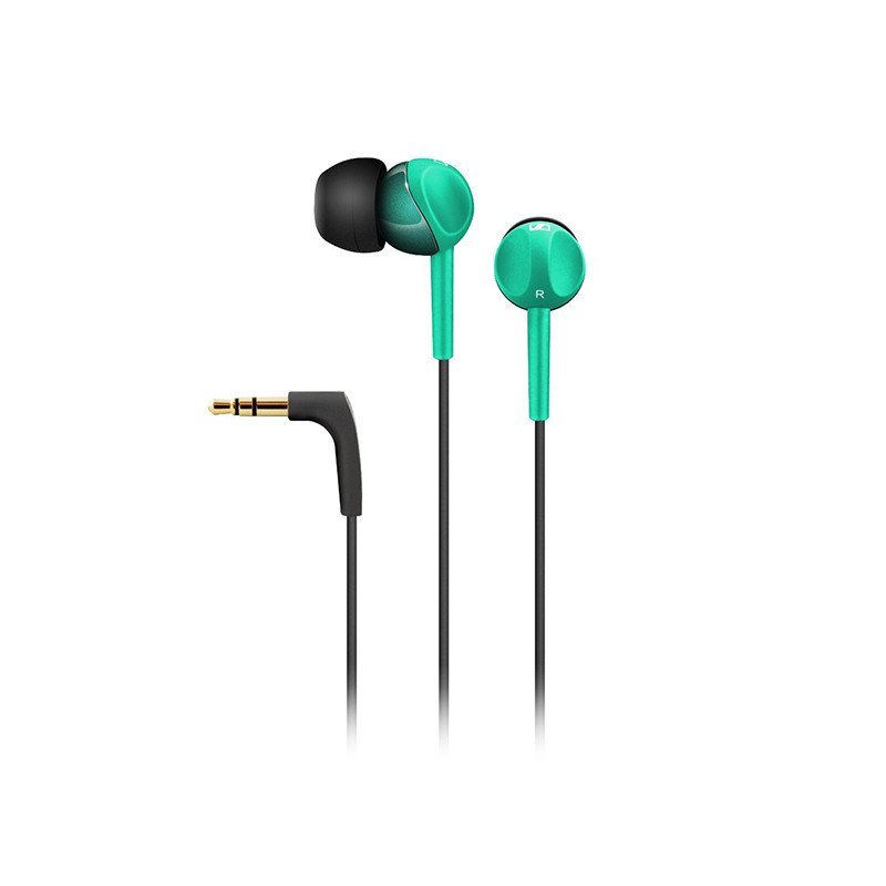 森海塞尔(Sennheiser) CX215 时尚入耳式立体声耳塞 绿色