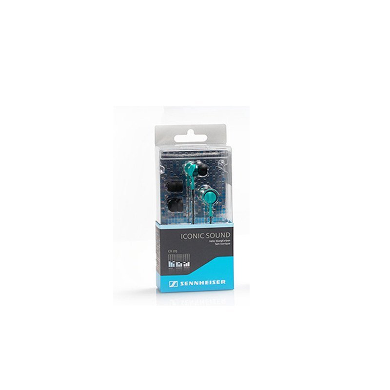 森海塞尔(Sennheiser) CX215 时尚入耳式立体声耳塞 绿色