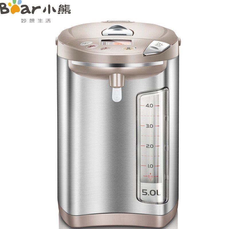 小熊(Bear)电热水瓶 ZDH-A50D1 电热水壶5L家用304不锈钢保温电热水壶烧水壶