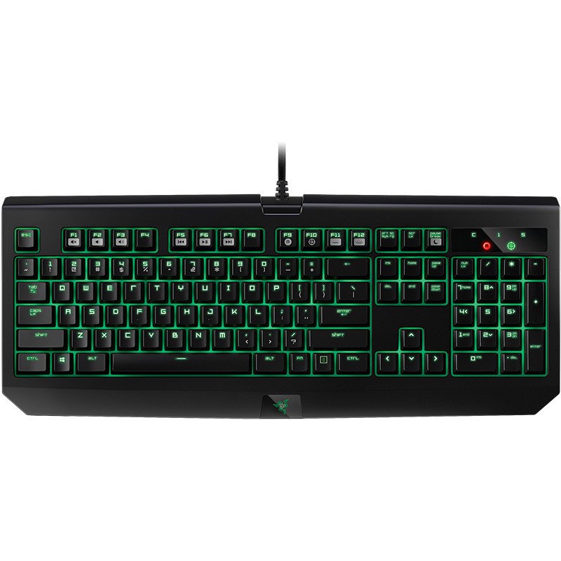 雷蛇(Razer)BlackWidow Ultimate黑寡妇蜘蛛终 极版2016 机械键盘