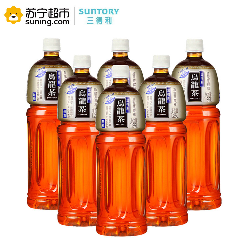 三得利(Suntory) (无糖)乌龙茶1250ml*12瓶 整箱