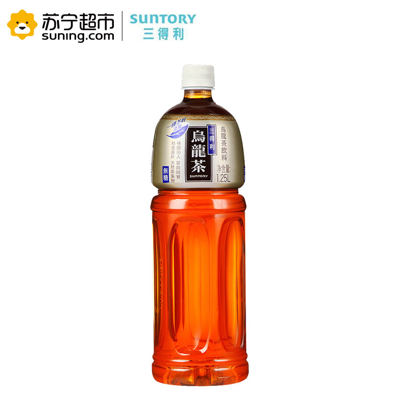 三得利(Suntory) (无糖)乌龙茶1250ml*12瓶 整箱