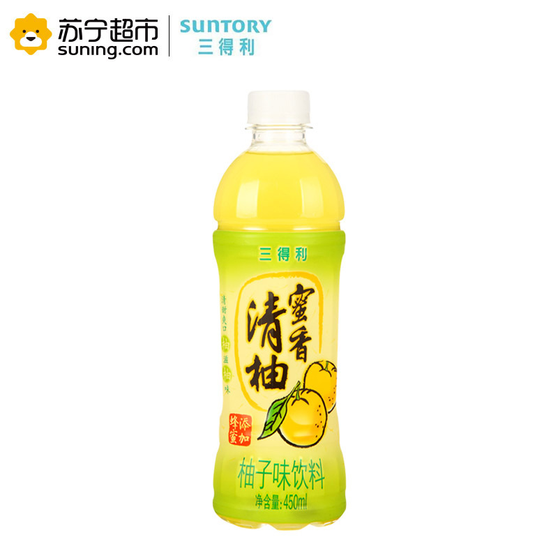 三得利(Suntory) 蜜香清柚饮料450ML*15瓶/箱