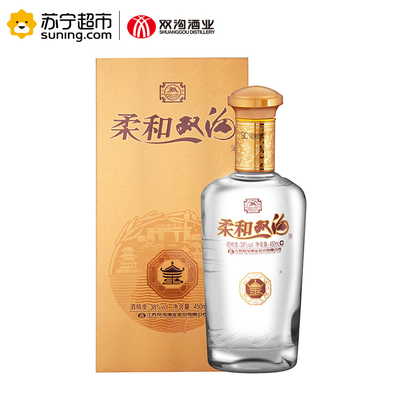 柔和双沟 金装 38度450ml