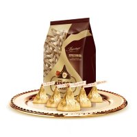 好时臻吻榛仁夹心牛奶巧克力1kg 婚庆装加18个臻钻喜糖盒