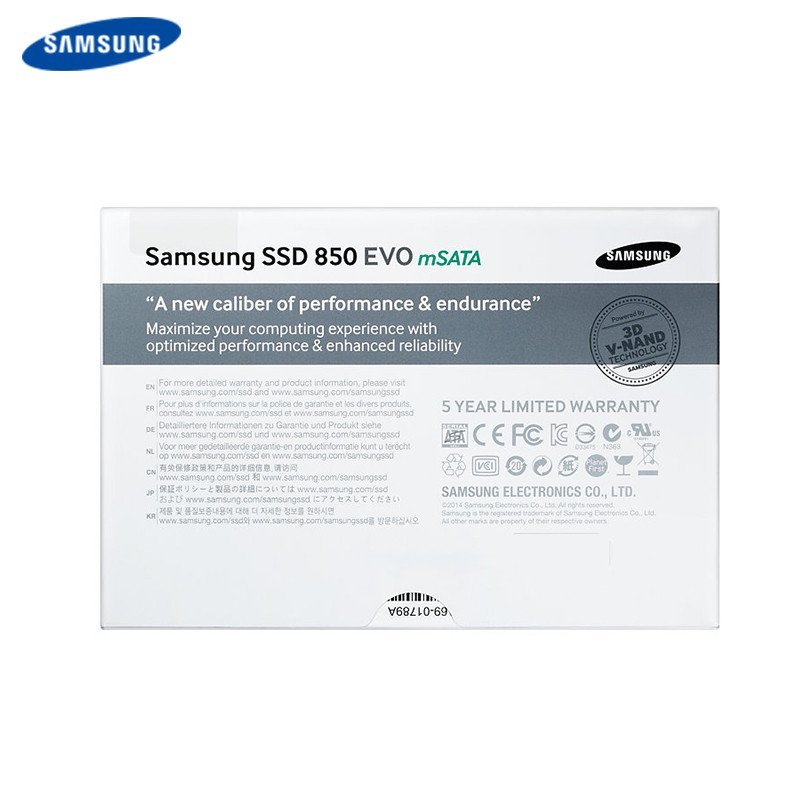 三星(Samsung) 850系列 250GB MSATA接口 笔记本电脑SSD固态硬盘