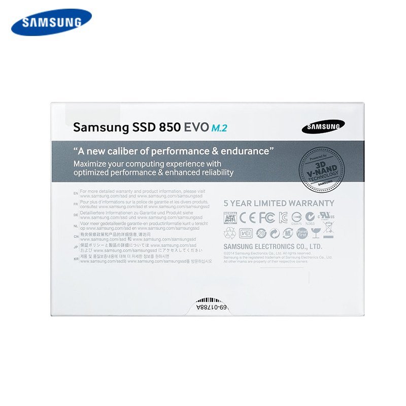 三星/Samsung 850系列 M.2/NGFF 120G SSD 固态硬盘