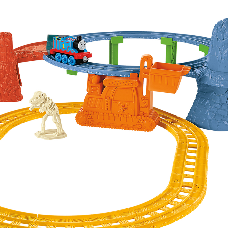 [苏宁自营]Thomas & Friends 托马斯和朋友之恐龙化石运输套装 CDV09
