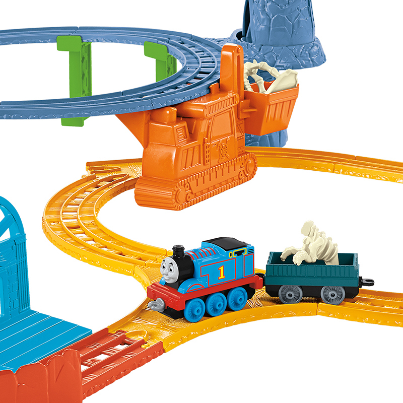 [苏宁自营]Thomas & Friends 托马斯和朋友之恐龙化石运输套装 CDV09