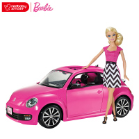[苏宁自营]Barbie 芭比 闪亮甲壳虫(带娃娃)BJP37