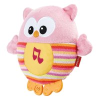 [苏宁自营]Fisher Price 费雪 声光安抚猫头鹰-粉色 CDT12