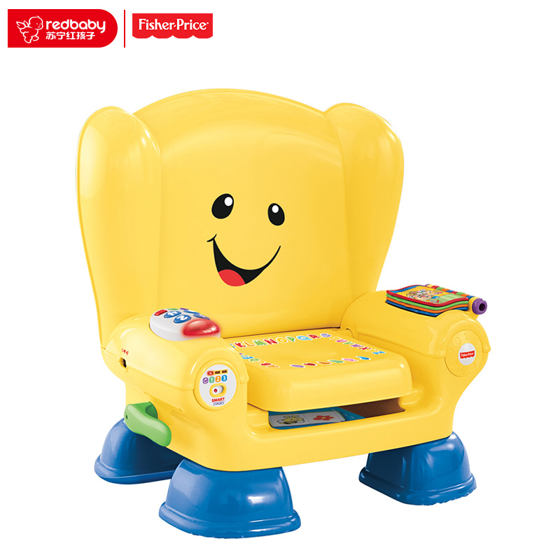 [苏宁自营]Fisher Price 费雪 智玩学习椅(双语)CKR53