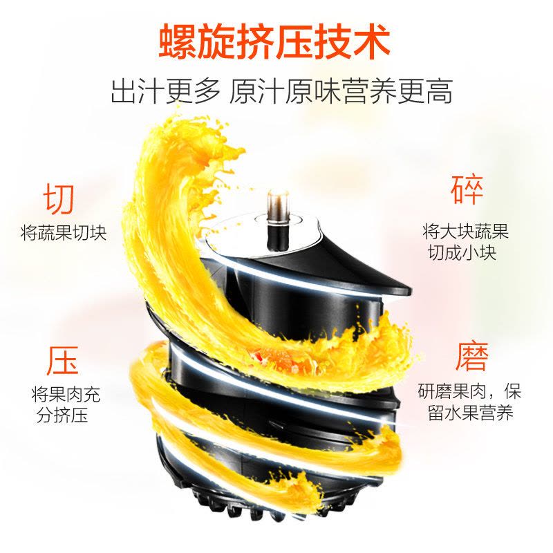 志高(CHIGO)原汁机慢速料理机榨汁机ZG-L620-X图片