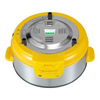 现代(HYUNDAI) 金色多功能电火锅 CDK-120分体式不锈钢电热火锅电煮锅