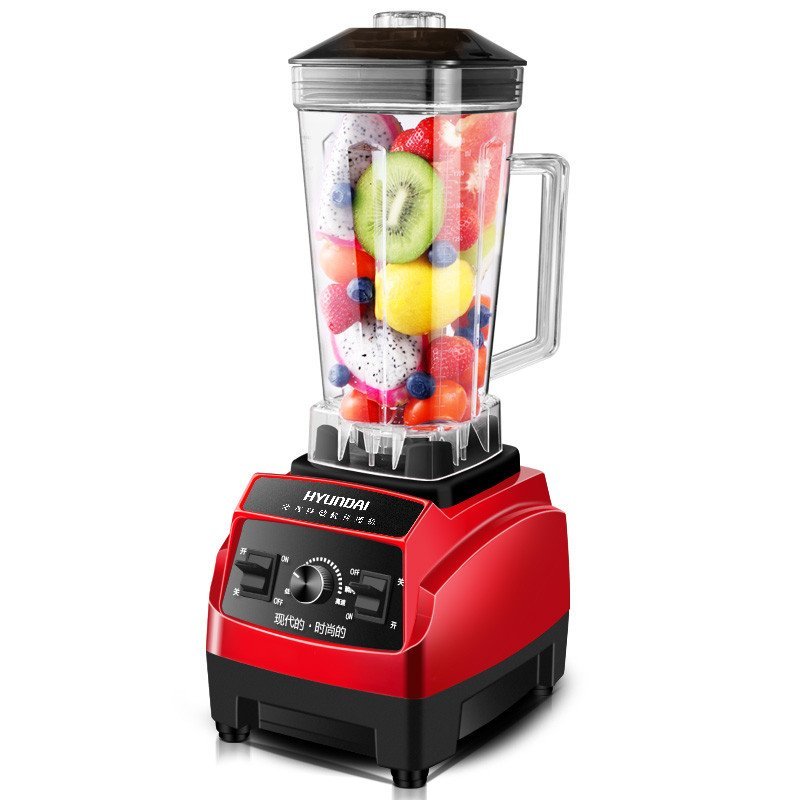现代(HYUNDAI) QC-LL2486 多功能家用破壁机 搅拌机 料理机