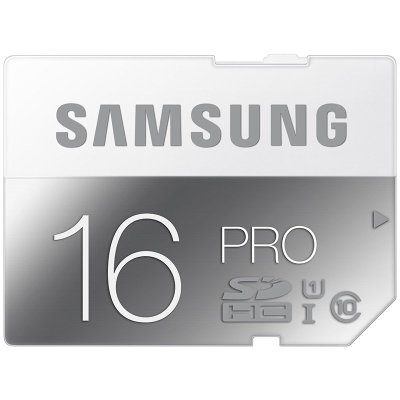 三星(SAMSUNG) 高速SD(90M/S读取)存储卡 16G PRO专业版