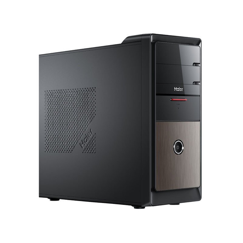 海尔(Haier)新极光D3-SN台式电脑主机(G4400 4G 500G 核芯 黑)