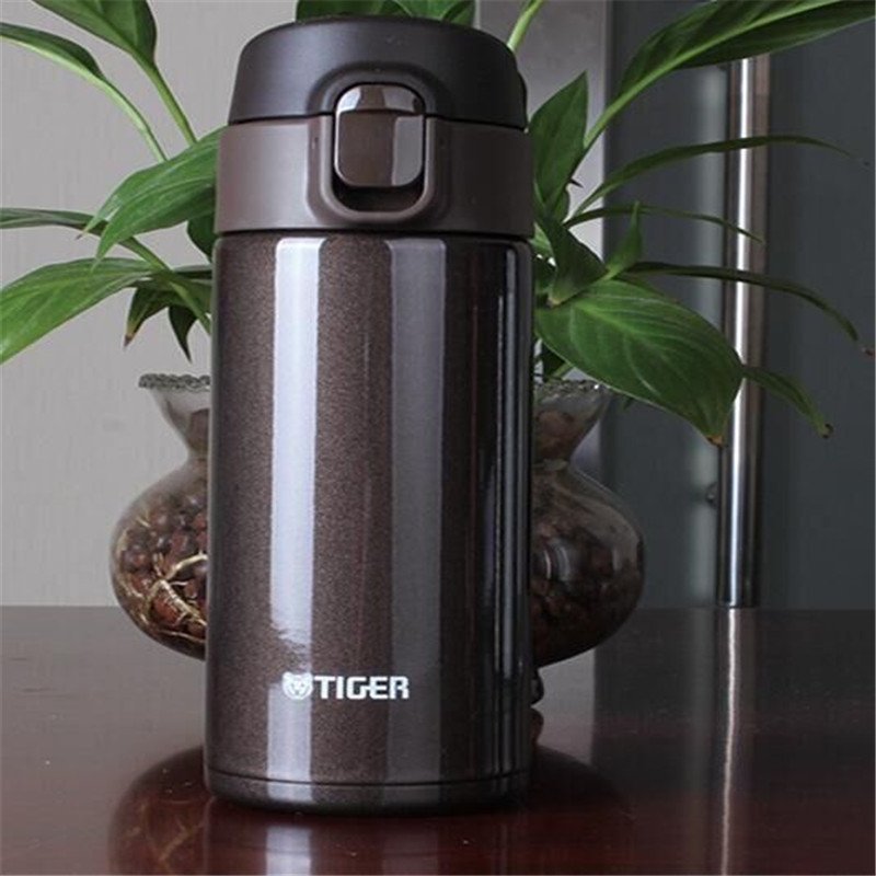 tiger虎牌保温杯mmya36ctv咖啡色梦重力超轻车载杯男士女士水杯