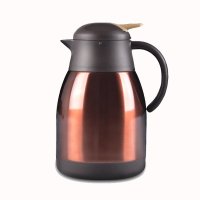 力巴铁(LB)不锈钢大容量保温壶 1.5L 咖啡色