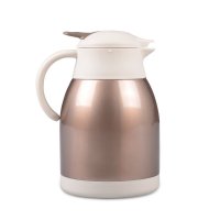 力巴铁(LB)不锈钢大容量保温壶 1.5L 香槟色
