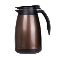 力巴铁(LB)真空不锈钢大容量保温壶 1.5L 咖色