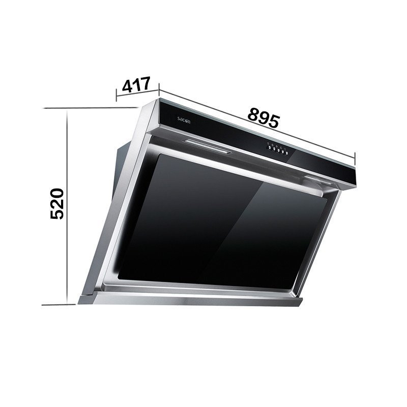 帅康saconcxw200je5505侧吸油烟机