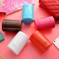 虎牌焖烧杯MCA-A25C-DI 橘红色便携创意时尚不锈钢男女士可爱保温杯子250ml