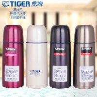 tiger虎牌保温杯子弹头男士女士儿童不锈钢真空水杯CSC-A500-FF不锈钢色