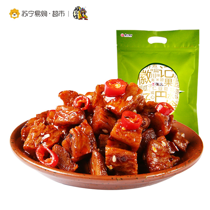 好巴食 蛋白素肉4口味混装 750g/袋