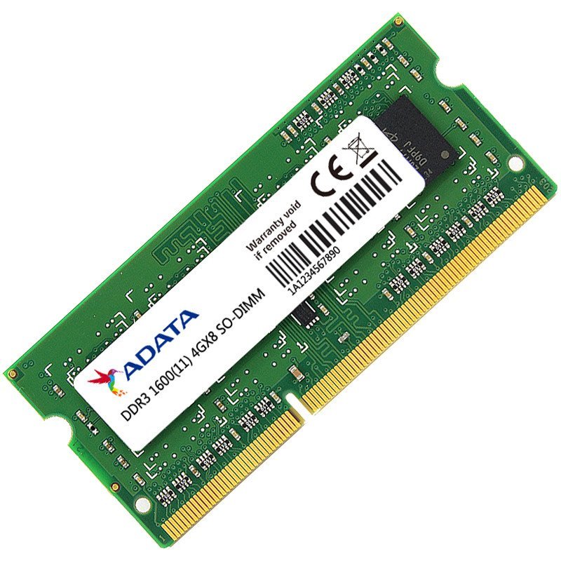 威刚(ADATA)万紫千红 DDR3L 1600 4G笔记本内存