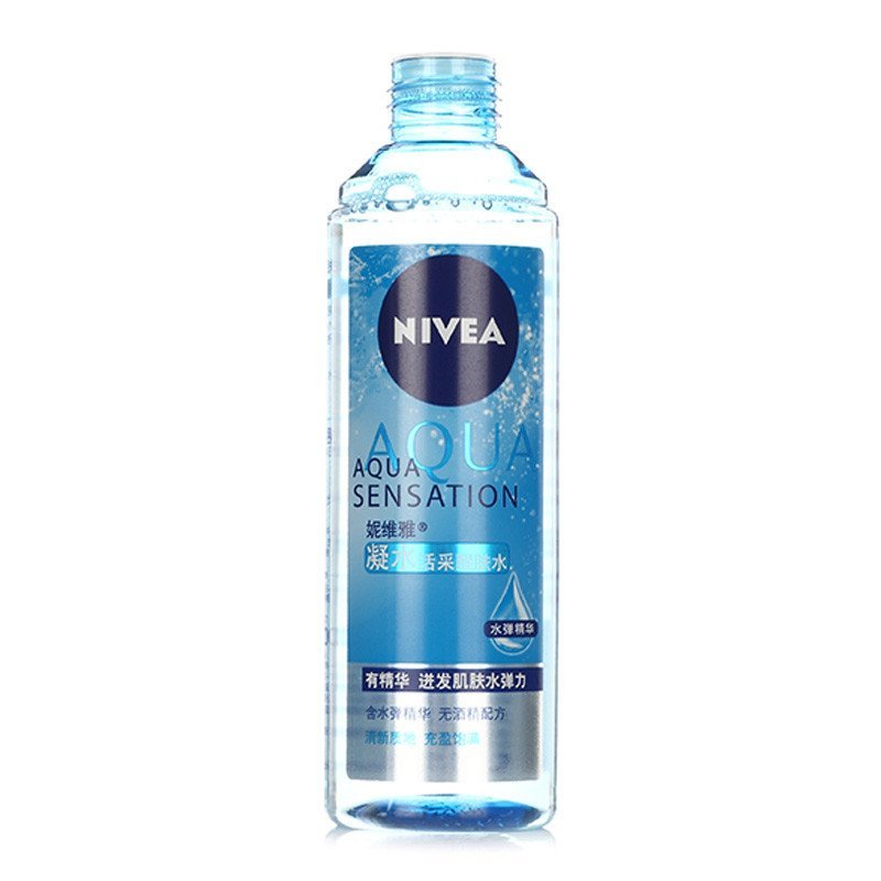 (NIVEA)妮维雅 凝水活采醒肤水促销装 200ml