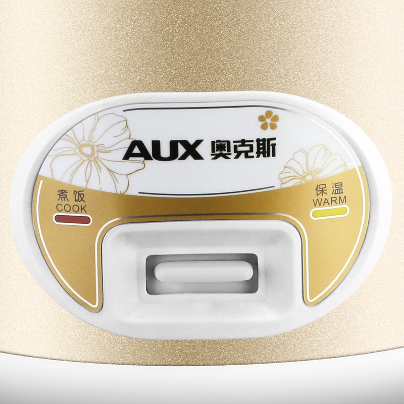 奥克斯(AUX) CFXB40-13 煮饭保温 自动切换 老人 小孩 便捷操作 电饭煲 4L 香槟金