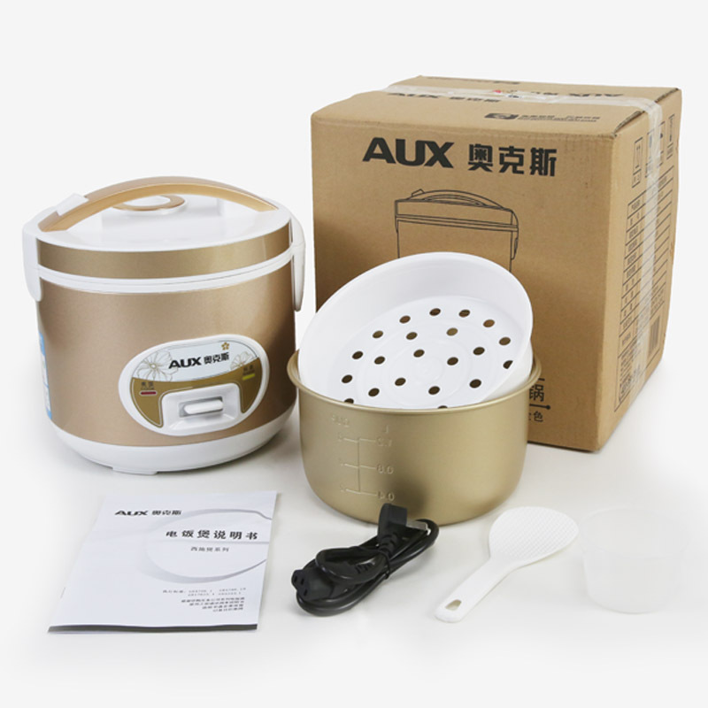 奥克斯(AUX) CFXB40-13 煮饭保温 自动切换 老人 小孩 便捷操作 电饭煲 4L 香槟金
