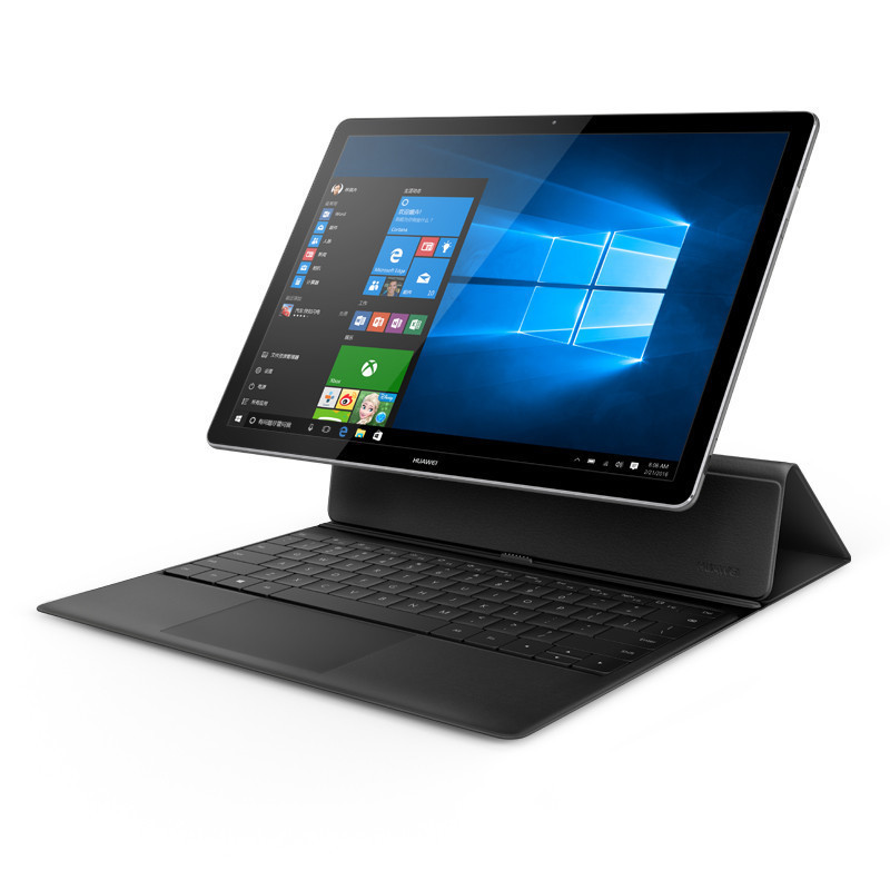华为(HUAWEI)MateBook HZ-W09 12英寸平板二合一笔记本电脑太空灰(m3 4G 128G)