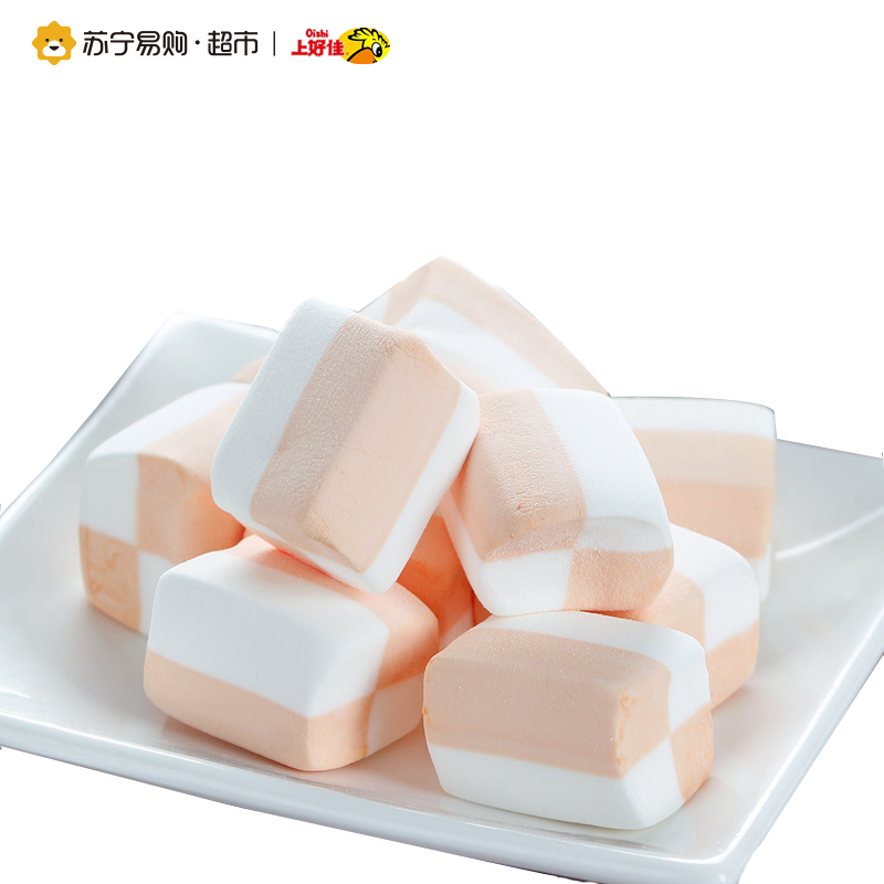 上好佳 棉花糖 80g 橙子味