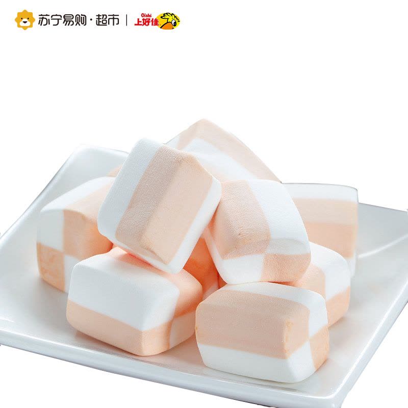 上好佳 棉花糖 80g 橙子味图片