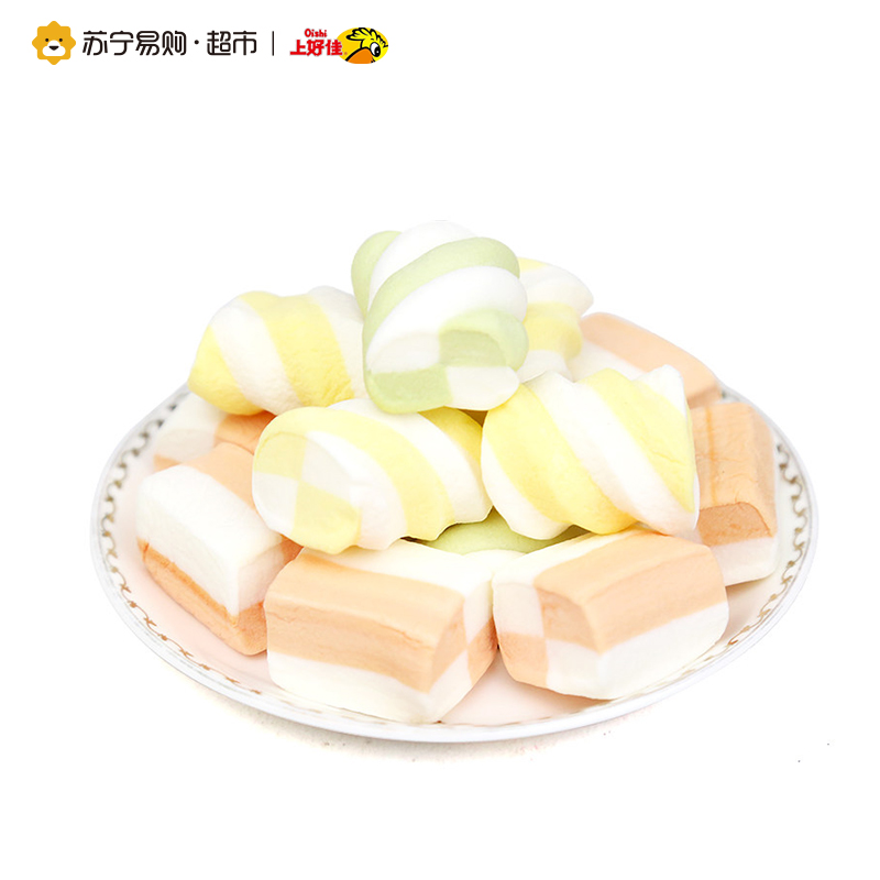 上好佳 棉花糖 80g 橙子味